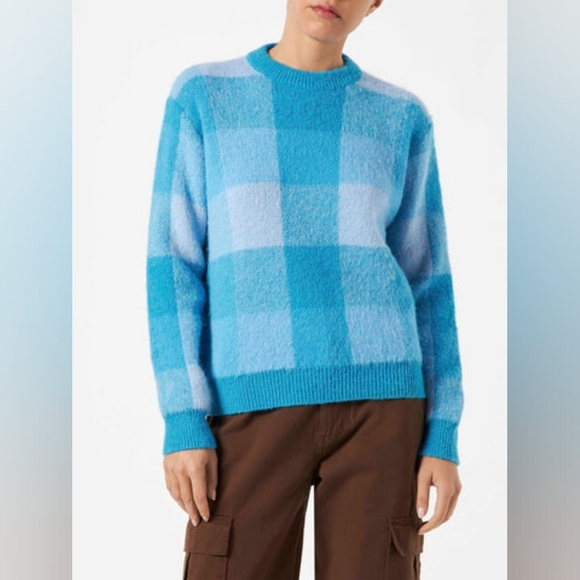 MC2 Saint Barth Brushed Sweater With Check Pattern - Picture 1 of 8